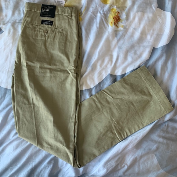 Banana Republic Men’s Aiden Chino Sz 33x32 New - Picture 1 of 4